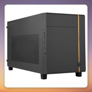 Silverstone SUGO 14 SST-SG14B Mini-ITX Cube Case, Black, 20 L