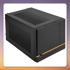 Silverstone SUGO 14 SST-SG14B Mini-ITX Cube Case, Black, 20 L