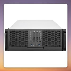 Silverstone RM41-506 4U Rackmount Case, Black, SSI-CEB, 6x 5.25" Bays