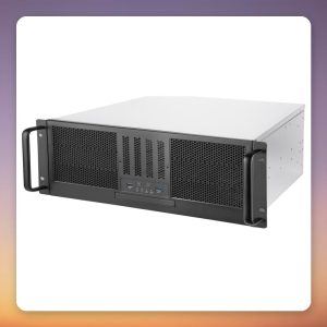 Silverstone RM41-506 4U Rackmount Case, Black, SSI-CEB, 6x 5.25″ Bays