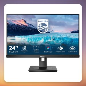 Philips 242S1AE 23.8″ Full HD IPS Monitor, 75 Hz, 4 ms, Adaptive-Sync