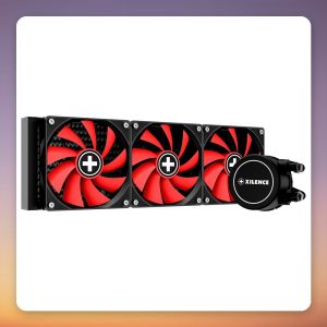 Xilence LiQuRizer LQ360mm 360 mm AIO Liquid Cooler, Black/Red, Intel & AMD