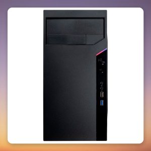 Inter-Tech IT-6505 RETO Micro-ATX Mini Tower Case, Black