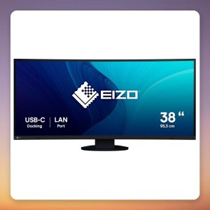 Eizo FlexScan EV3895-BK 37.5″ UWQHD+ Curved IPS Monitor, USB-C 85W, KVM