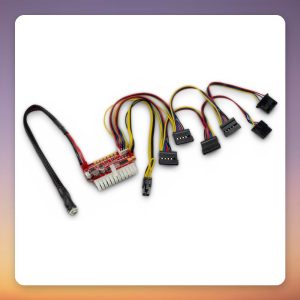 Inter-Tech Mini-ITX 200W DC/DC PSU Adapter for NAS (External 12V PSU Required)
