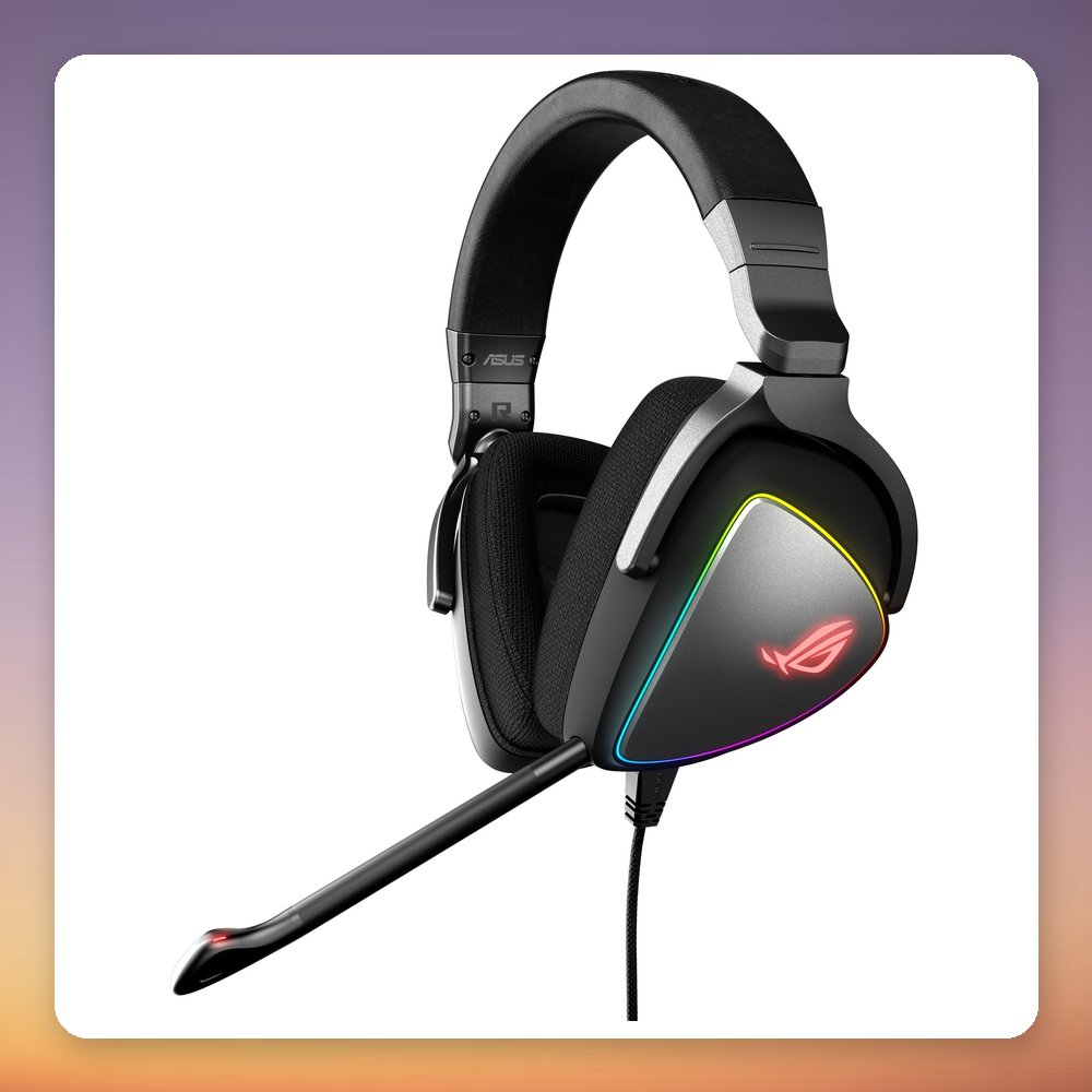 Asus ROG Delta S USB-C Gaming Headset, Black, RGB, ESS 9281 Quad DAC