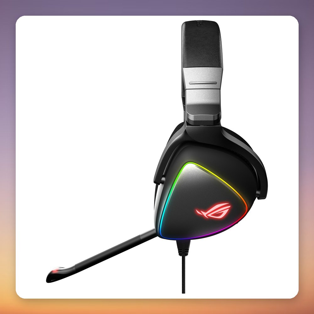 Asus ROG Delta S USB-C Gaming Headset, Black, RGB, ESS 9281 Quad DAC – image 4