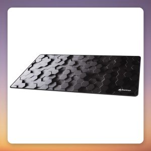 Sharkoon SKILLER SGP30 XXL Hex Gaming Mouse Pad 900 x 400 mm, Light Grey/Dark Grey