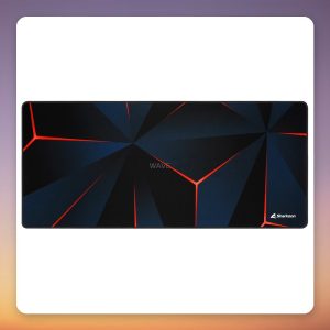 Sharkoon SKILLER SGP30 XXL Arrow Gaming Mouse Pad 900 x 400 mm, Dark Blue/Red