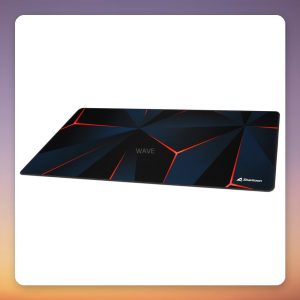 Sharkoon SKILLER SGP30 XXL Arrow Gaming Mouse Pad 900 x 400 mm, Dark Blue/Red