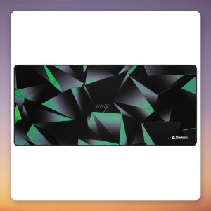Sharkoon SKILLER SGP30 XXL Stealth Gaming Mouse Pad 900 x 400 mm, Black/Light Green