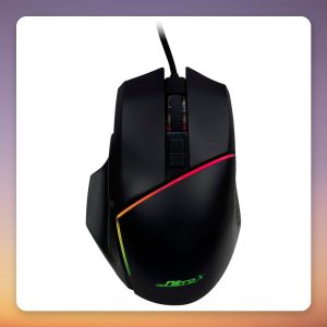 Inter-Tech Nitrox GT-100 RGB Wired Gaming Mouse 6400 DPI, Black
