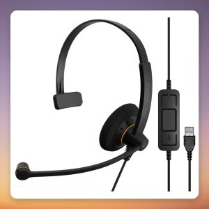 EPOS IMPACT SC 30 USB ML Mono USB Headset, Black, Teams Certified