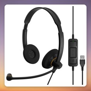 EPOS IMPACT SC 60 USB ML Stereo USB Headset, Black, Microsoft Teams Certified
