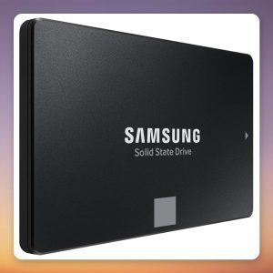Samsung 870 EVO 1 TB SATA III 2.5″ Internal SSD, 560/530 MB/s, TLC