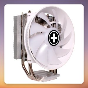Xilence M403PRO.W.ARGB 120 mm Single Tower CPU Cooler, White, 150W TDP