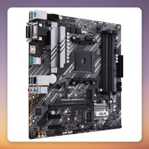 Asus PRIME B550M-A/CSM AM4 B550 Micro ATX Motherboard, DDR4, Dual M.2