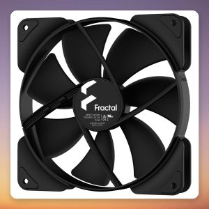 Fractal Design Aspect 14 PWM 140 mm Case Fan, Black, 500-1,700 RPM