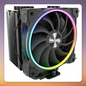 EKL Alpenföhn Dolomit Premium 120 mm Single Tower CPU Cooler, ARGB, Matt Black