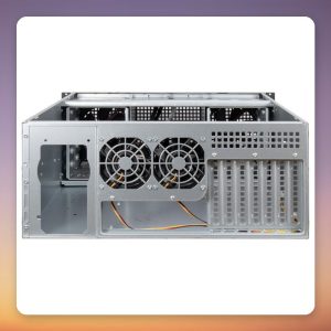 Inter-Tech 4U-40248 4U Rack Server Case, ATX, Black