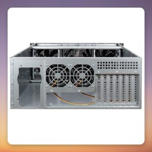Inter-Tech 4U-40255 4U Rack Server Case, E-ATX, Black