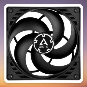 Arctic P14 140 mm Pressure-Optimised Case Fan, Black, Single Pack