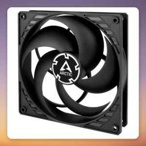 Arctic P14 140 mm Pressure-Optimised Case Fan, Black, Single Pack