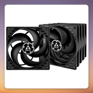 Arctic P14 Value Pack 140 mm Case Fan, Black, 5-Pack