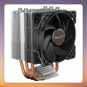 be quiet! Pure Rock Slim 2 92 mm CPU Air Cooler, 130W TDP, Intel/AMD