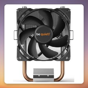 be quiet! Pure Rock Slim 2 92 mm CPU Air Cooler, 130W TDP, Intel/AMD