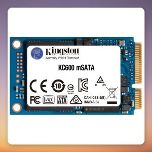 Kingston KC600 512 GB SATA III mSATA SSD, 3D TLC, 550/520 MB/s