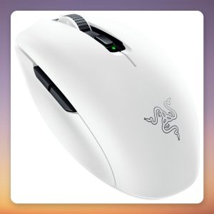 Razer Orochi V2 Wireless Gaming Mouse, 18,000 DPI, 2.4 GHz & Bluetooth, White