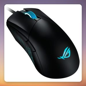 Asus ROG Gladius III Wired Gaming Mouse 19000 DPI, Hot-Swap Switches, RGB, Black