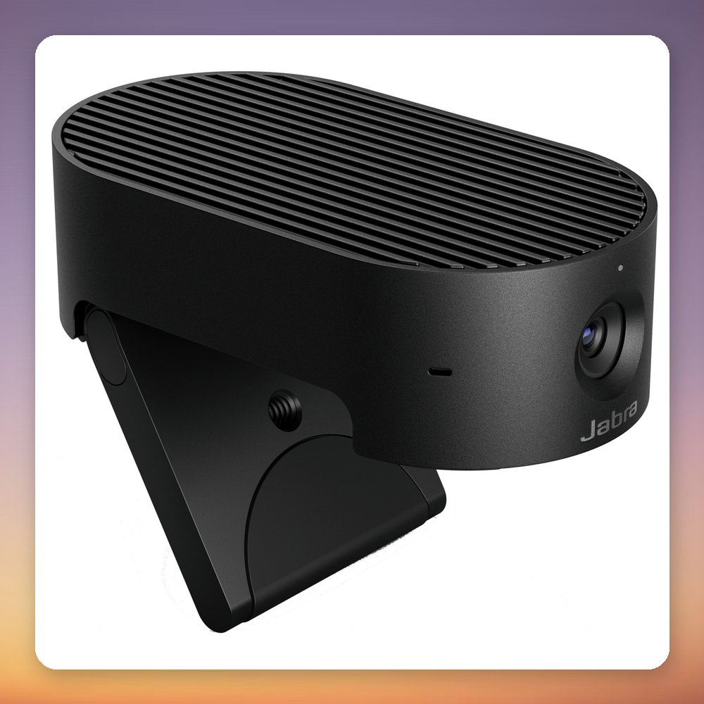 Jabra PanaCast 20 4K Webcam, 13 MP, 117° FOV, USB-C, Black