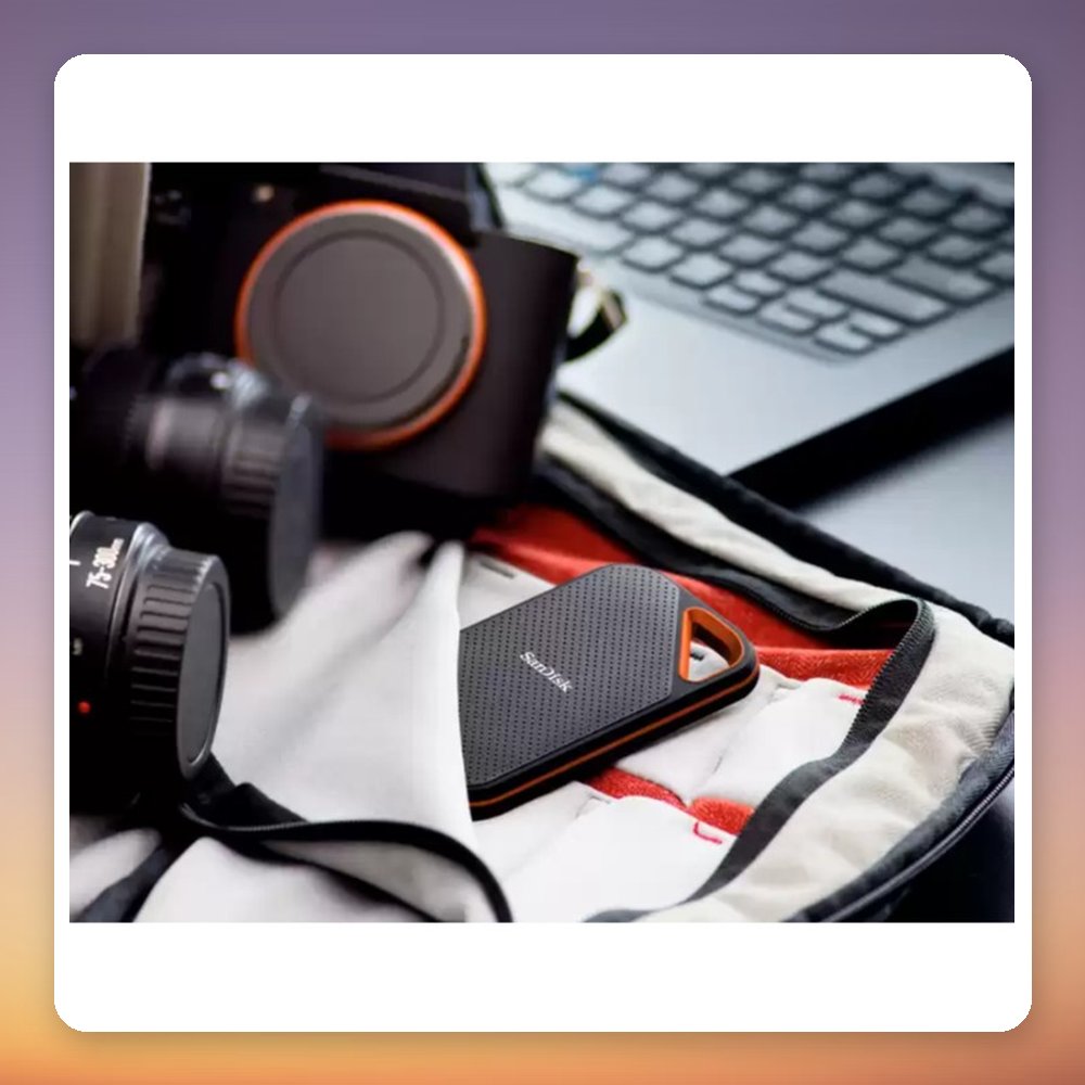 SanDisk Extreme PRO Portable SSD V2 4 TB USB 3.2 Gen 2x2, 2,000 MB/s – image 4