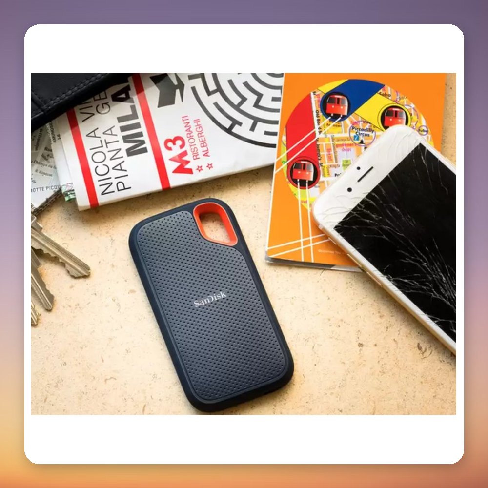 SanDisk Extreme Portable SSD V2 4 TB External SSD, USB-C 3.2 Gen 2, 1,050 MB/s – image 5