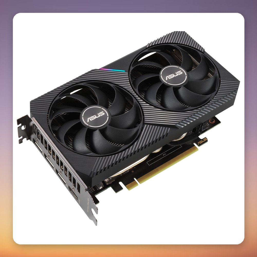Asus Dual GeForce RTX 3060 OC V2 LHR 12 GB GDDR6 Graphics Card, 2-Slot, 200 mm – image 4