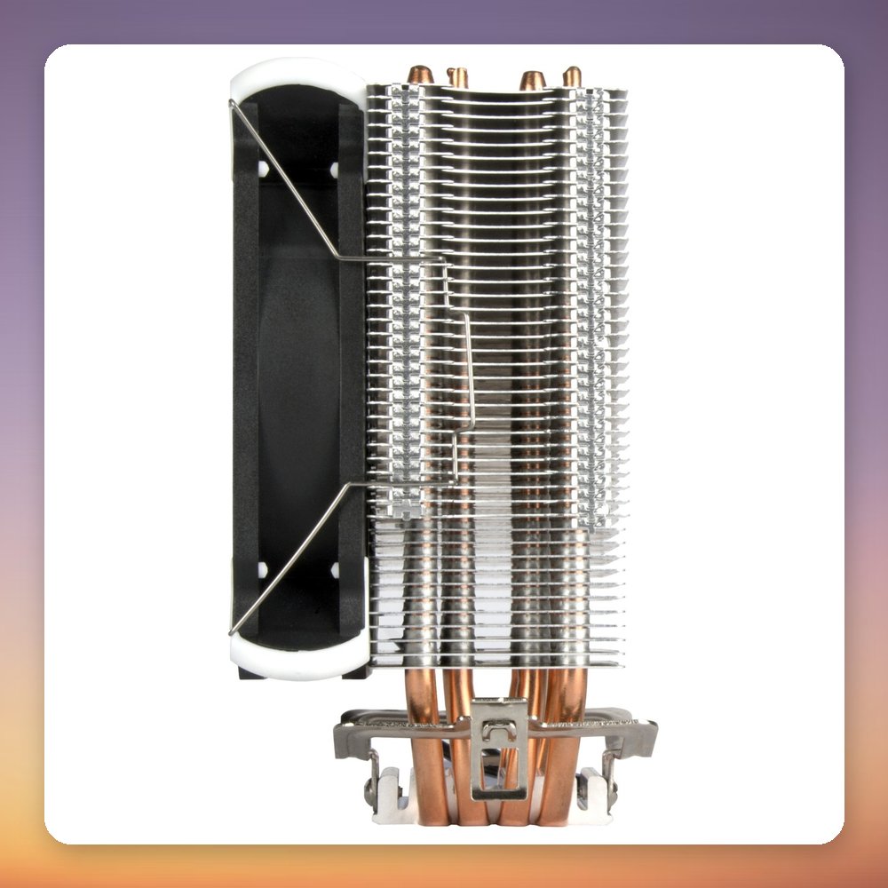 SilverStone AR12 RGB 120 mm Single Tower CPU Cooler with 4 Heatpipes – image 6