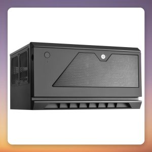 Silverstone CS381 v1.1 Micro-ATX NAS Case, 8x Hot-Swap Bays, Black