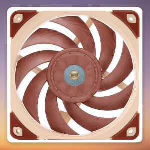 Noctua NF-A12x25 LS-PWM 120 mm Case Fan, 900-1,200 RPM, 4-Pin PWM