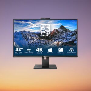 Philips 32-Inch Ultra HD 4K IPS Monitor with Webcam