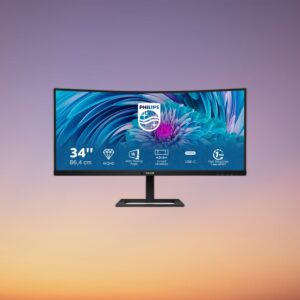 Philips 34-Inch WQHD VA Monitor with AMD Free-Sync