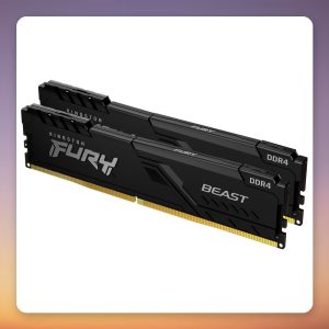 Kingston FURY Beast 16 GB DDR4-3600 CL17 (2×8 GB) Intel XMP