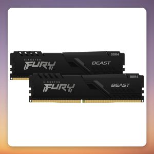 Kingston FURY Beast 64 GB DDR4-3200 CL16 (2×32 GB) Intel XMP