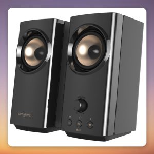 Creative T60 2.0 Bluetooth 5.0 PC Speakers, 30 W RMS, Black