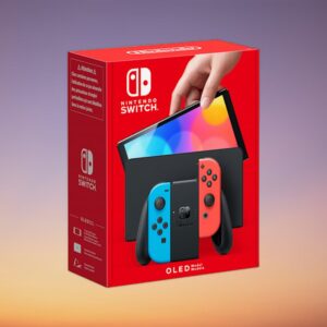 Nintendo Switch OLED Model (Neon Red/Neon Blue)