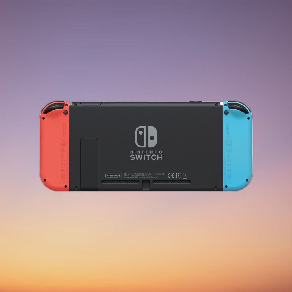 Nintendo Switch OLED Model (Neon Red/Neon Blue) - Image 4