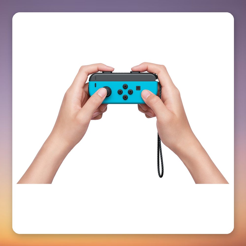 Nintendo Switch OLED Model 64 GB Handheld Console, Neon Red/Neon Blue – image 5