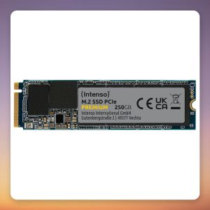 Intenso Premium 250 GB M.2 2280 NVMe SSD, PCIe 3.0 x4, 2,100 MB/s