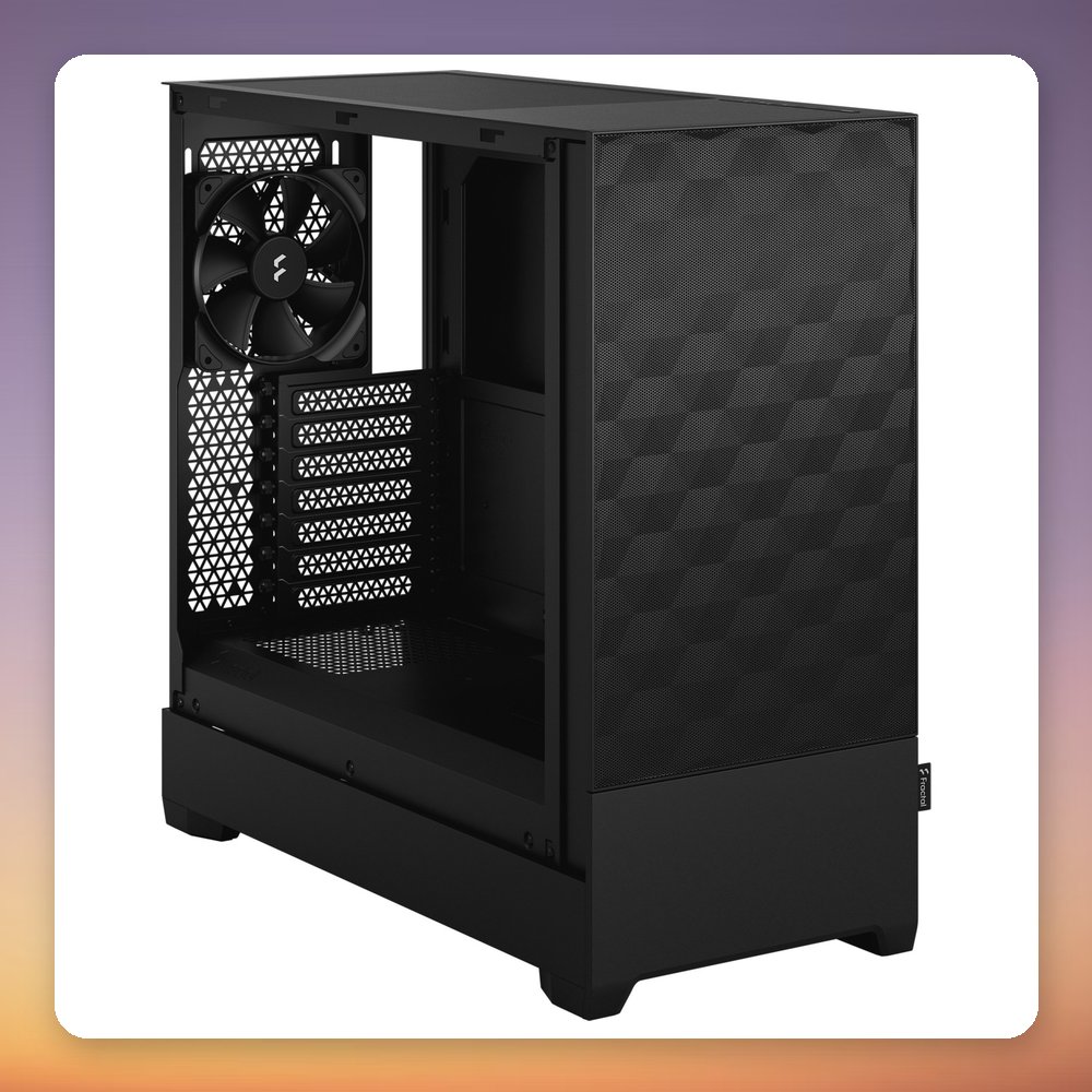 Fractal Design Pop Air Black TG Clear Tint ATX Mid-Tower Case, Mesh Front, 3 Fans – image 2